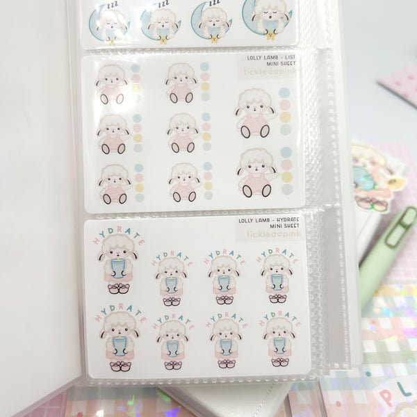 STICKER ALBUM | *Fits Lolly Lamb Mini Sheets*