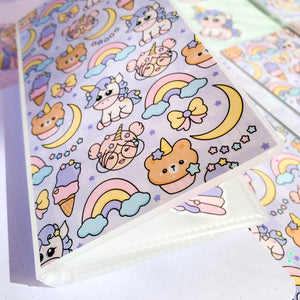 STICKER ALBUM | Fits Sticker Flakes/Die Cuts