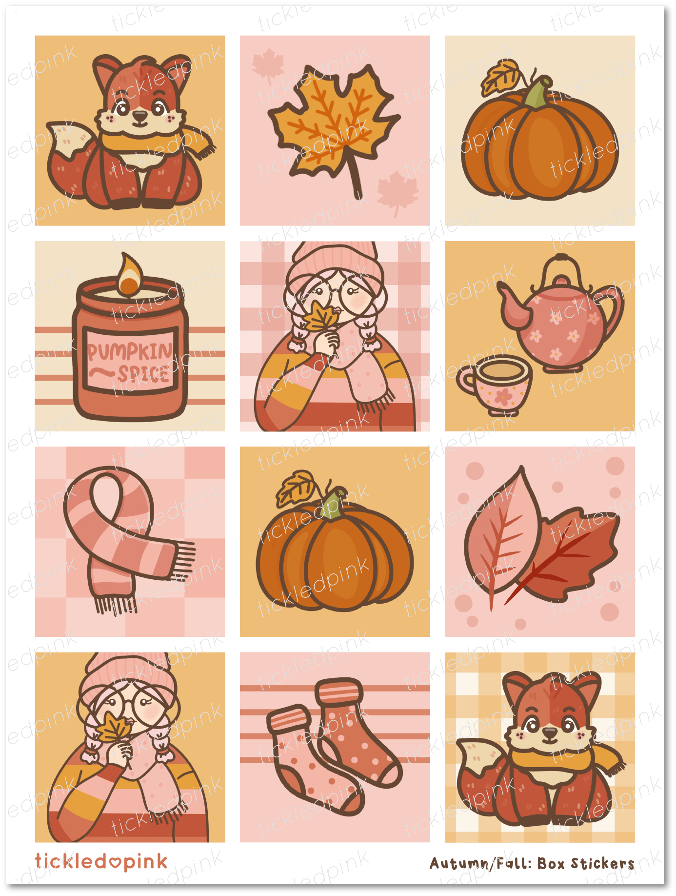 Autumn/Fall | BOX STICKER (1.3")