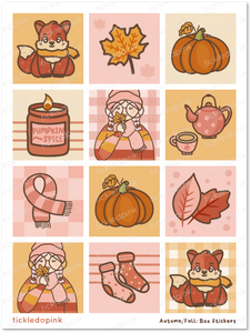 Autumn/Fall | BOX STICKER (1.3")