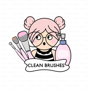 CLEAN MAKEUP BRUSHES | Digital Download