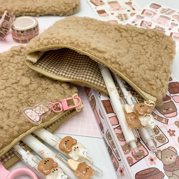 TEDDY PENCIL CASE WITH CHARM | The "Bear" Necessities