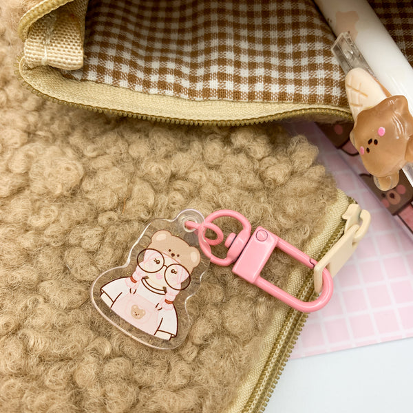 TEDDY PENCIL CASE WITH CHARM | The "Bear" Necessities