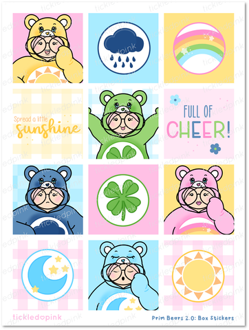 Prim Bears 2.0 | BOX STICKER (1.3")