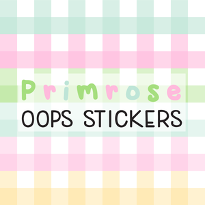 OOPS STICKER GRAB BAG | Primrose