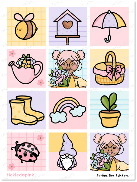 Spring | BOX STICKER (1.3")