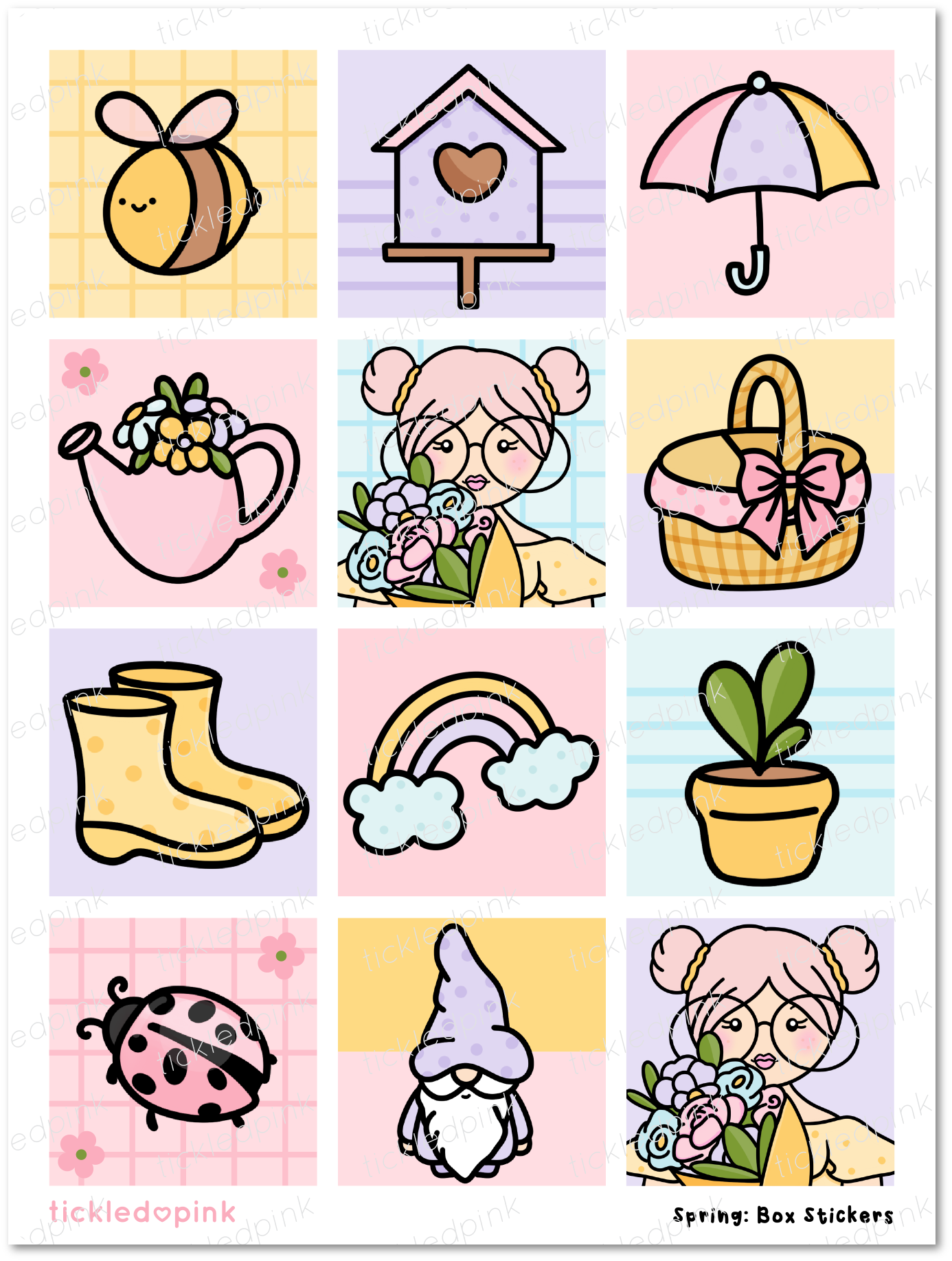 Spring | BOX STICKER (1.3")