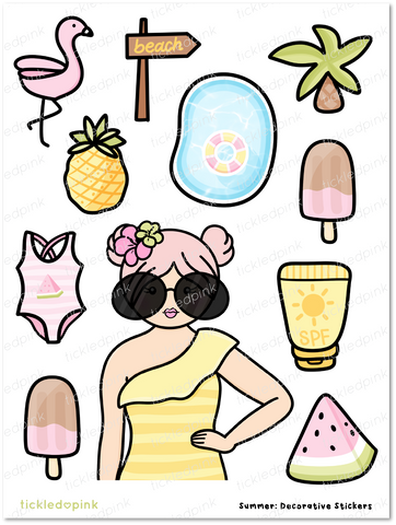 Summer | DECORATIVE STICKER