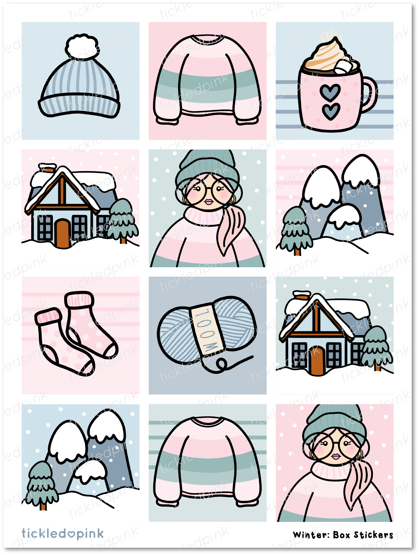 Winter | BOX STICKER (1.3")