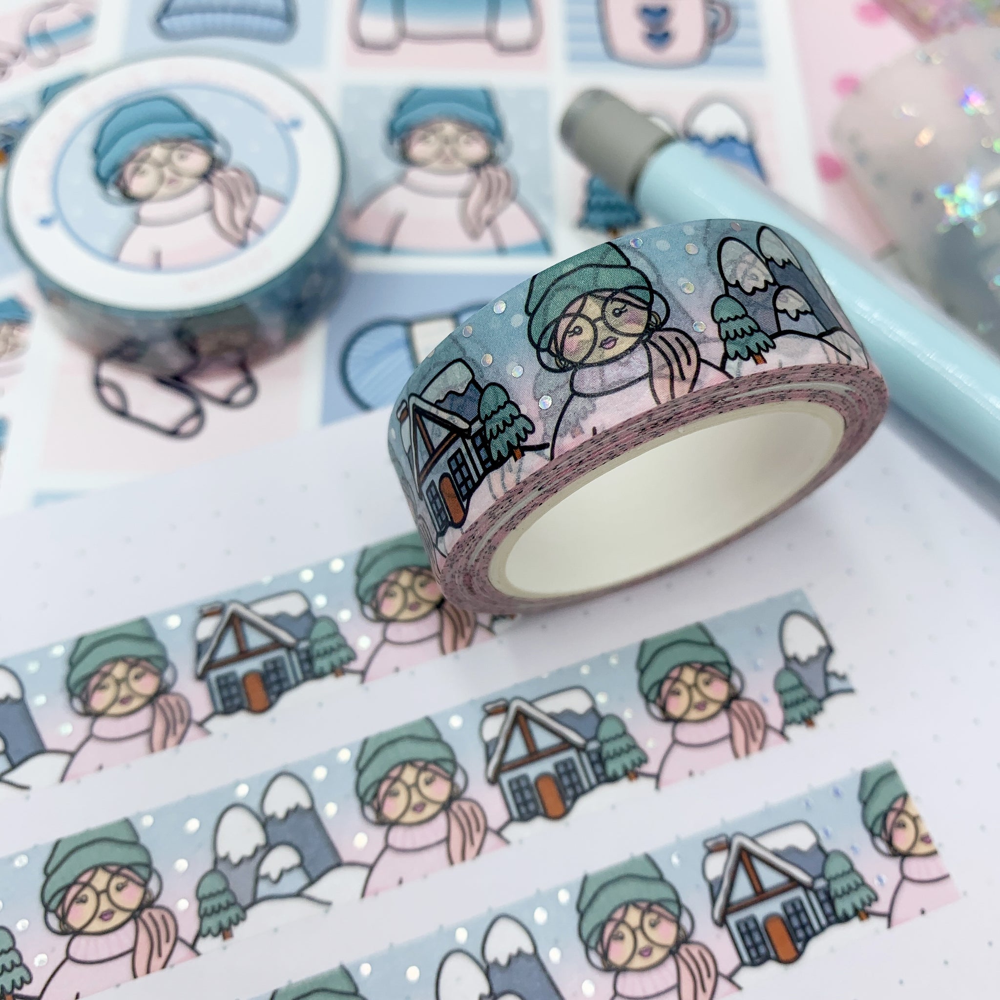 WINTER | Foil Washi Tape