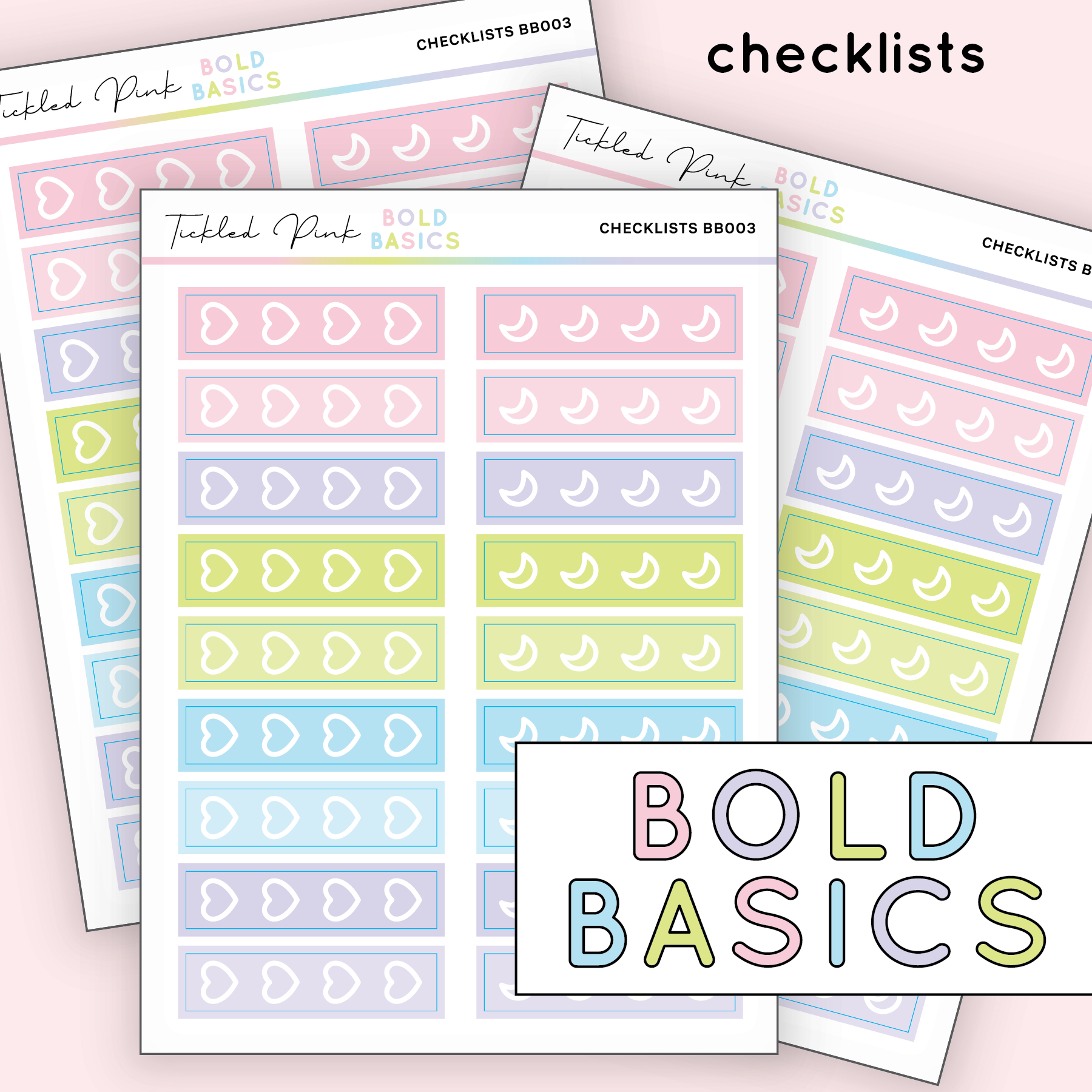 CHECKLISTS | Bold Basics