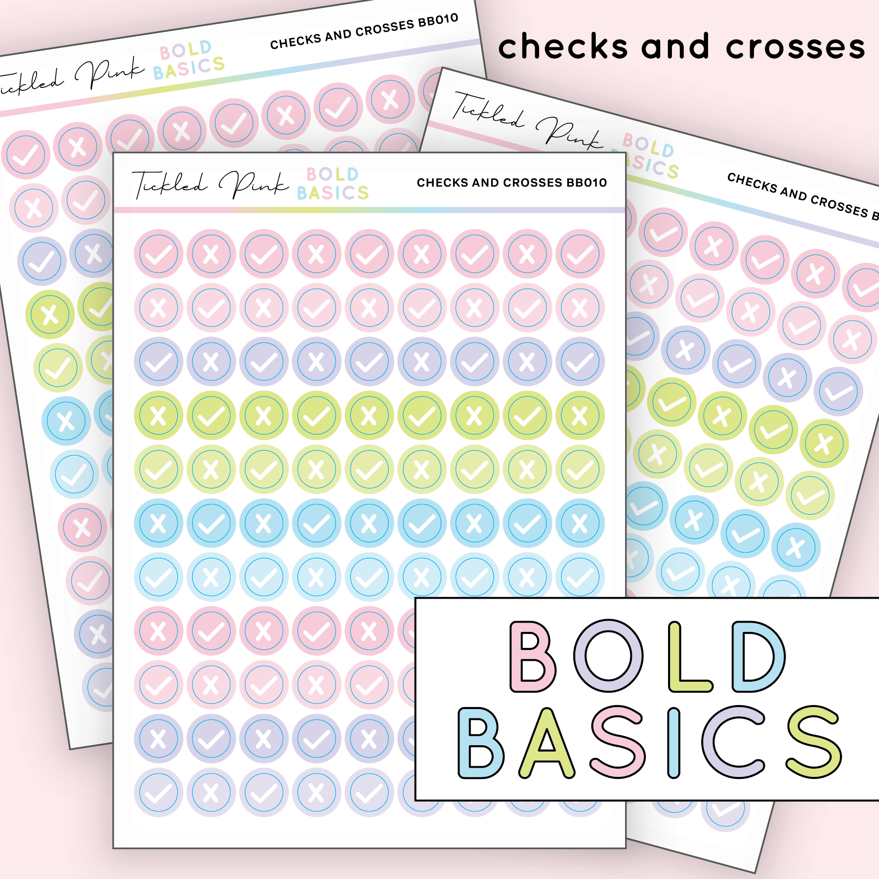 CHECKS AND CROSSES | Bold Basics