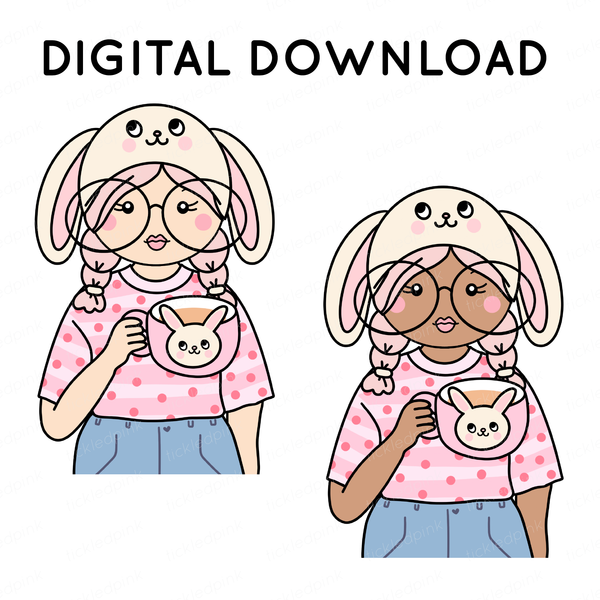 Bunny Tea | DIGITAL DOWNLOAD