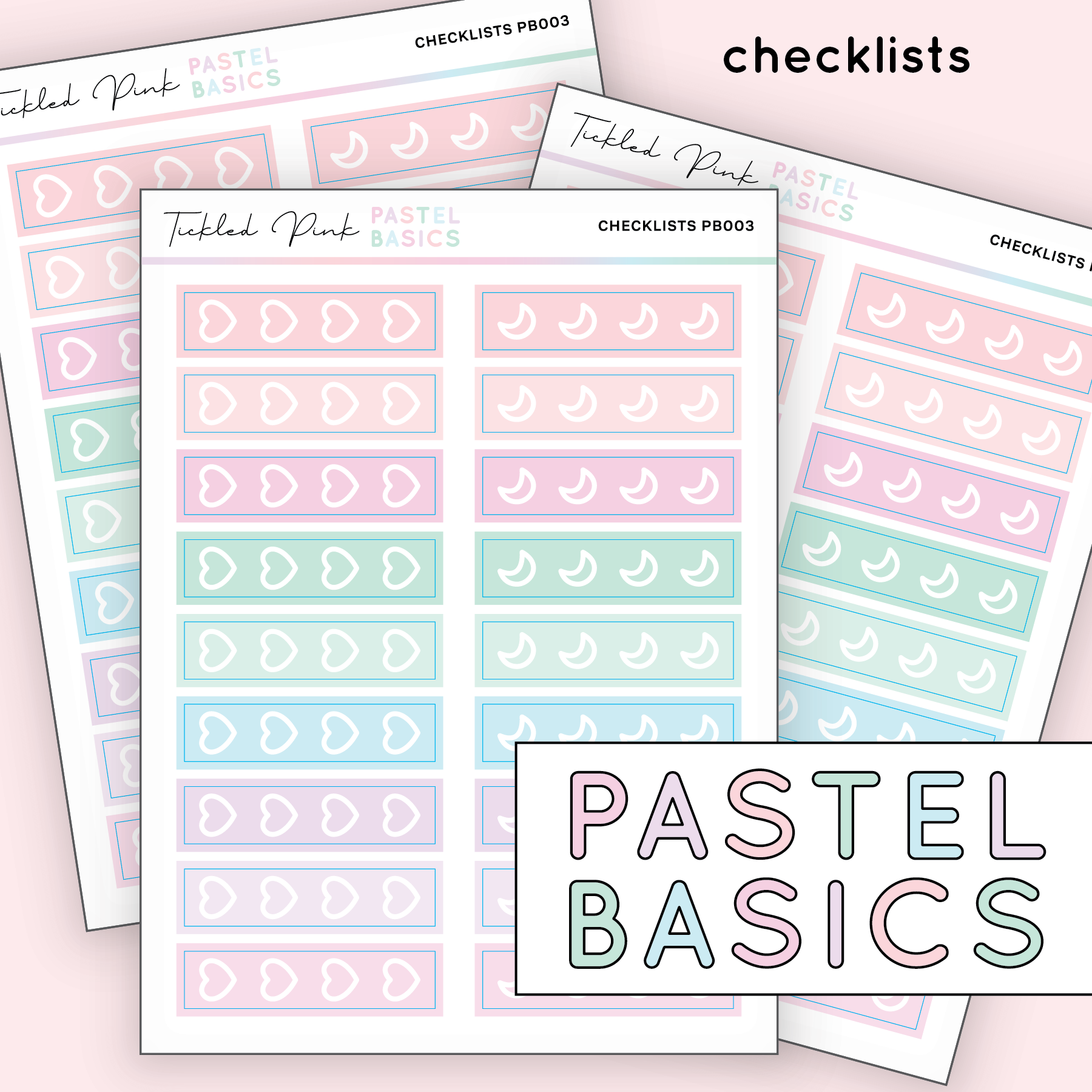 CHECKLISTS | Pastel Basics