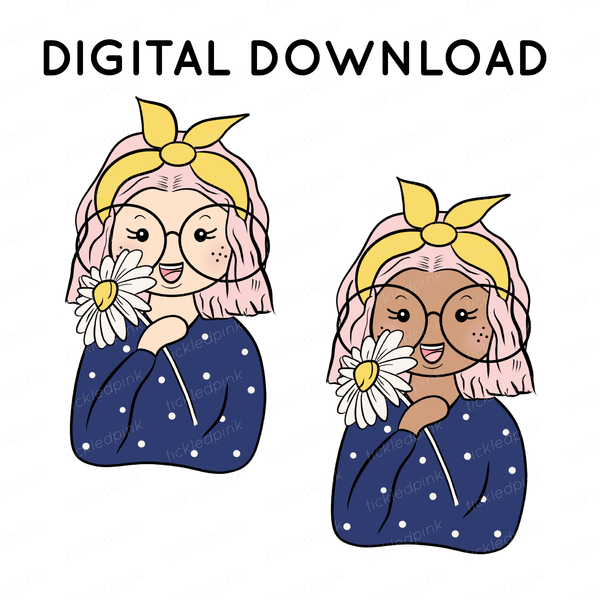 'Daisy' Primrose | DIGITAL DOWNLOAD