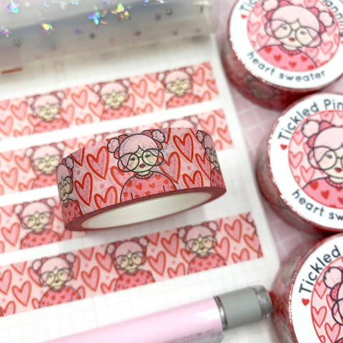 HEART SWEATER | Washi Tape