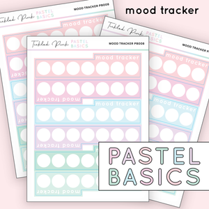 MOOD TRACKER | Pastel Basics