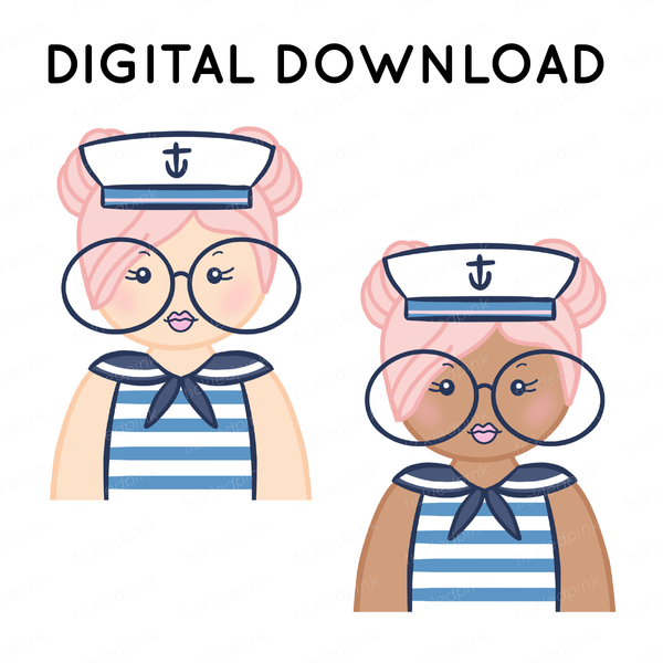 Sailor Girl | DIGITAL DOWNLOAD